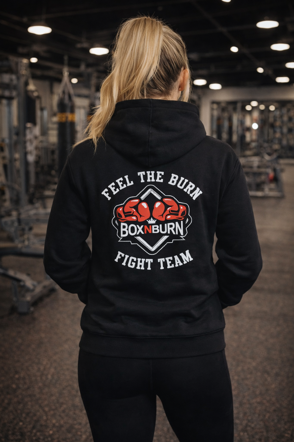 BoxNBurn Fight Team Hoodie