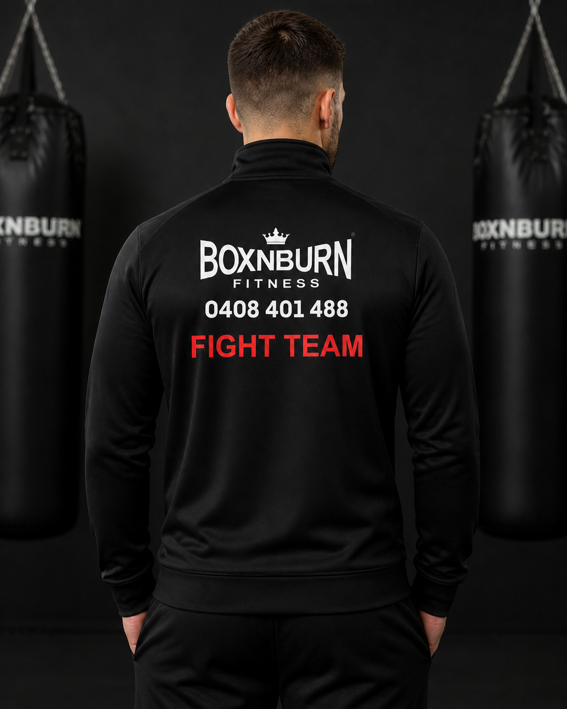 BoxNBurn Fight Team Jacket